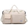 Модная спортивная сумка для тренажерного зала 2024 года с отделением для влажных/сухих вещей, для мужчин и женщин - ткань Оксфорд, ручная/плечевая, идеально подходит для путешествий и плавания
