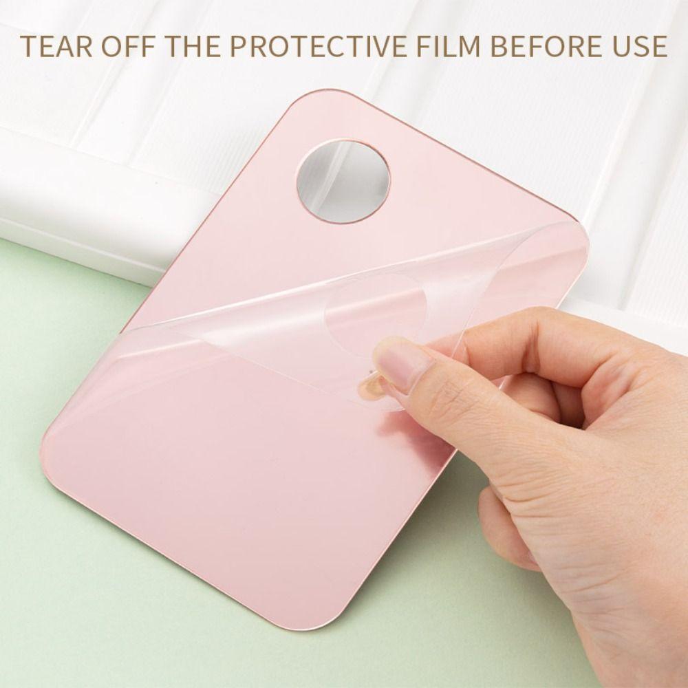 Nail Polish Mixed Eye Cream Nail Art Palette Makeup Palette Foundation Mixing Tray Blending Plate