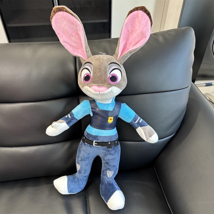 Прекрасная плюшевая игрушка Зверополис Ник Лис Джуди Зайчиха Плюшевые игрушки Мягкая Аниме Обнимательная Прекрасная Кукла Подарки на День рождения Девочке