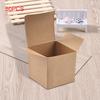 Kraft Paper Box Folding Candy Box Christmas Wedding Candy Box Cupcake Boxes 50PC