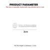 Для VOLKSWAGEN VW Polo B5 2025 Горячие Для Volkswagen 4/10 шт. 3D Металлические Наклейки-Декорации для Интерьера Автомобиля Значки Авто Стайлинг Для Volk