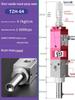Pneumatic Dispensing Machine for UV Glue and Silicone with Pin-Type Valve and Back-Suction Spray Gun