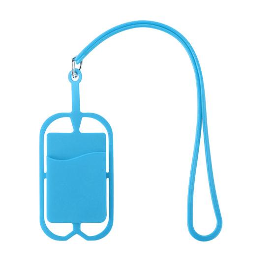 Силиконовый держатель для телефона на заднюю панель со шнурком, чехол-кармашек, ремешок-ожерелье, шейный шнурок
