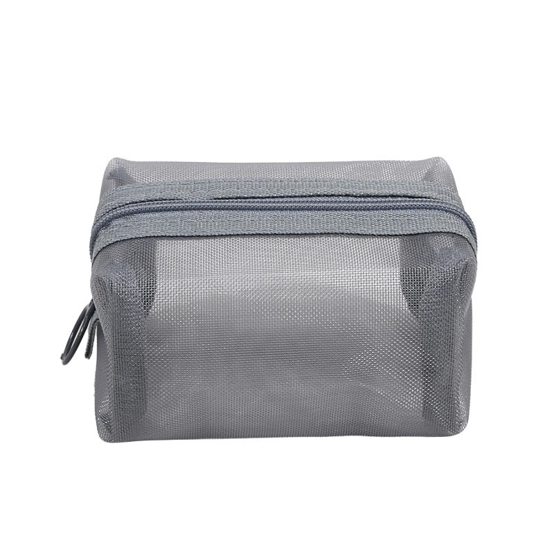 Mesh Storage Bag, Mini Portable Bag, Headphone Storage Bag, Data Cable Storage Box, Portable Lipstick Zipper Bag