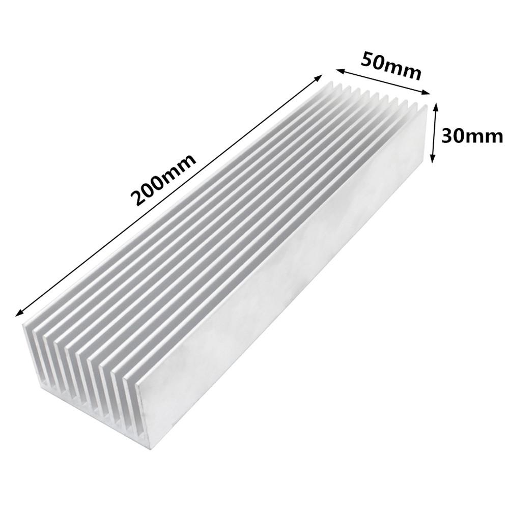 Extruded Aluminum Heatsink Radiator Heat Sink Cooler for LED Electronic Chip LCD Integrated Circuit Cooling Heat Dissipation