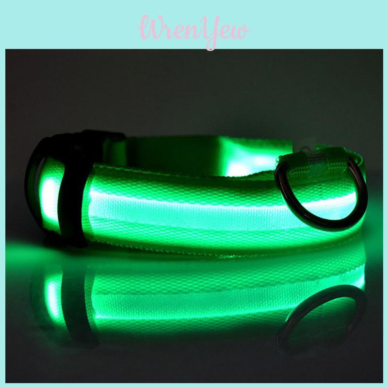 Pet Lighted Dog Collar With Rechargeable Led For Pets Gift During Christmas