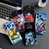 for Samsung Galaxy S10 S8 S9 Plus A33 A34 A31 70 A71 A72 Note 20 9 8 S10E Phone Case One Pieces Luffy Roronoa Zoro Jinbe Sanji