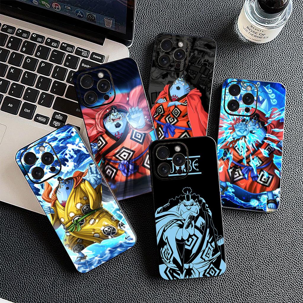 for Samsung Galaxy S10 S8 S9 Plus A33 A34 A31 70 A71 A72 Note 20 9 8 S10E Phone Case One Pieces Luffy Roronoa Zoro Jinbe Sanji