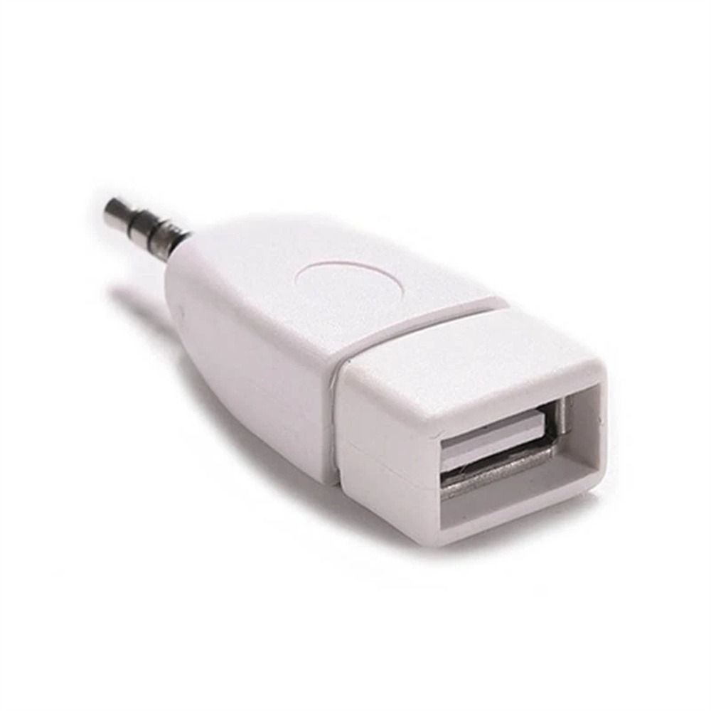 Female USB 2.0 3.5mm Male Car Audio Adapter Audio Converter Adapter AUX Audio Plug Audio Converter