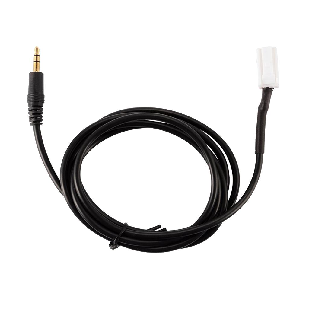 8 Pin AUX Adapter Cable Car Audio Music Converter Lead for Suzuki Swift Jimny Vitra Headunit