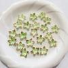 Two-Color Gold & Silver Lily Flower Plated Bell Flower Hairpin Tassel DIY Decoration Material