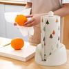 Large Capacity Rotating Paper Towel Holder Stainless Steel Paper Roll Stand  Kitchen