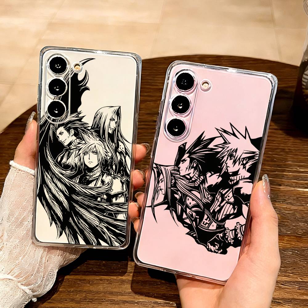 Чехол для телефона Final Game F-FF7 C-Could-ES для SamsungA10 A12 A31 A40 A70 Прозрачный чехол