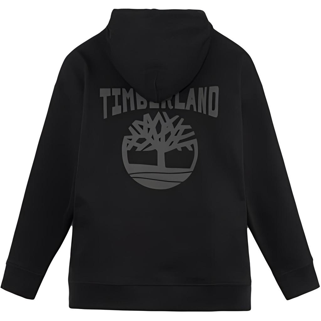 Timberland Спортивное худи с буквенным принтом для мужчин, толстовки, черное A695B-001