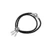 Pandora Dreamcatcher Decoration 925 Silver Bracelet Women bracelet Black ZT-0666
