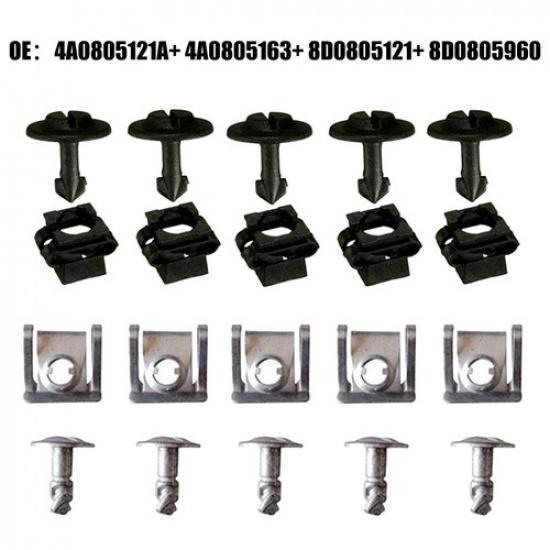 Engine Underbody Shield Panel Clips the Engine from Dirt and Water