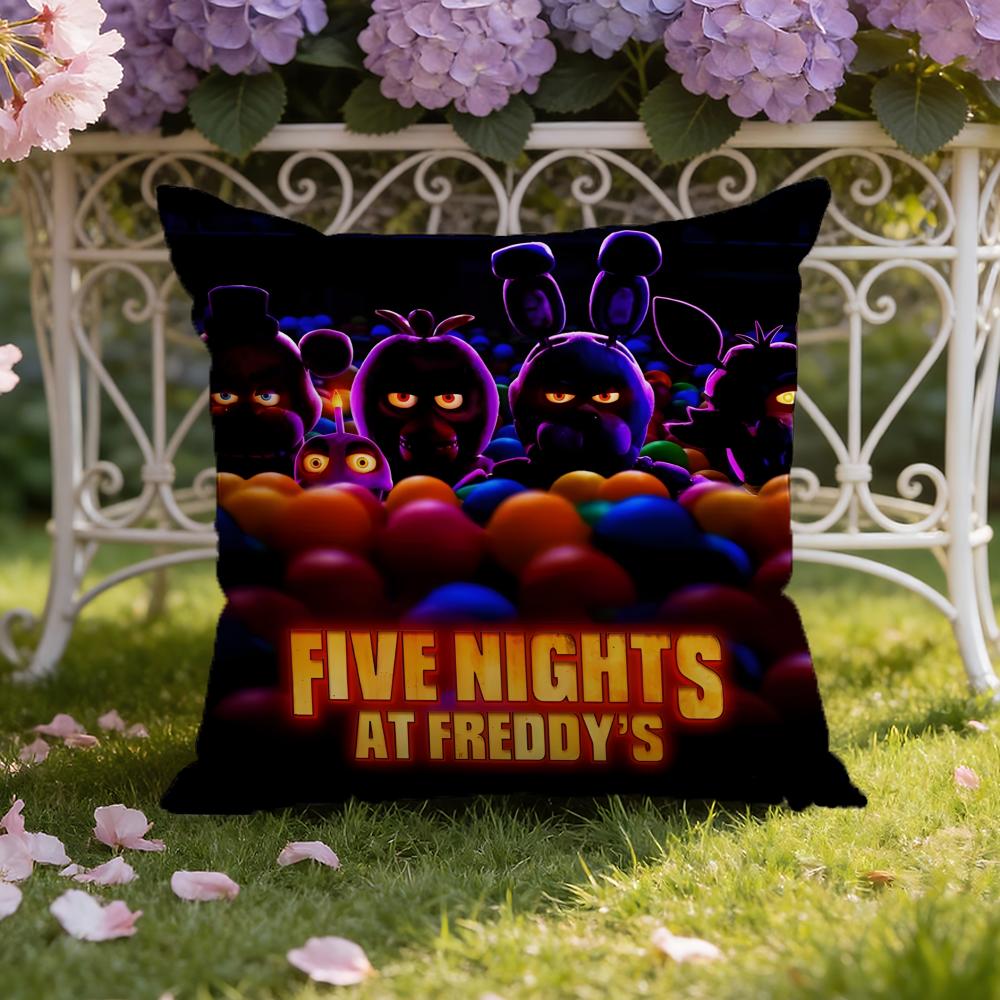 Аниме F-Five N-Nights at Freddy's Наволочка для подушки Домашняя и автомобильная Двухцелевая наволочка: Двусторонняя конструкция для максимального комфорта