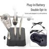 miflame 90mm Upgraded Desktop LED Magnifier with Clamp Stand