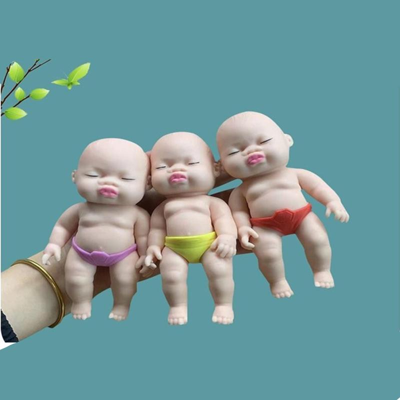 Антистресс Черная Кукла Сжималка Забавная Африканская Ладонь Маленькая Кукла Странная Интересная Забавная Уродливая Кукла Вентиляционная Игрушка Подарки и Игрушки