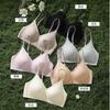 No Steel Ring Underwear Women's Small Breasts Gather Bras Side Close Secondary Breasts Jelly Strips Soft Support Traceless Bra Sweet Bra