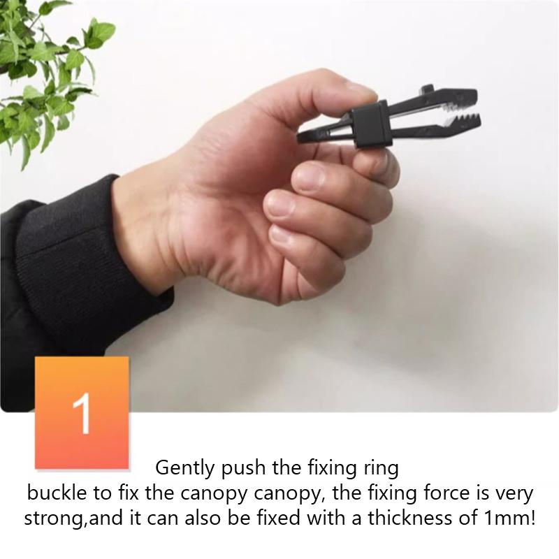 Пластиковые зажимы для палаток, ветрозащитные тросы для навесов, фиксирующие зажимы, зажимы для тентов, брезент, фиксирующие зажимы для непромокаемой ткани