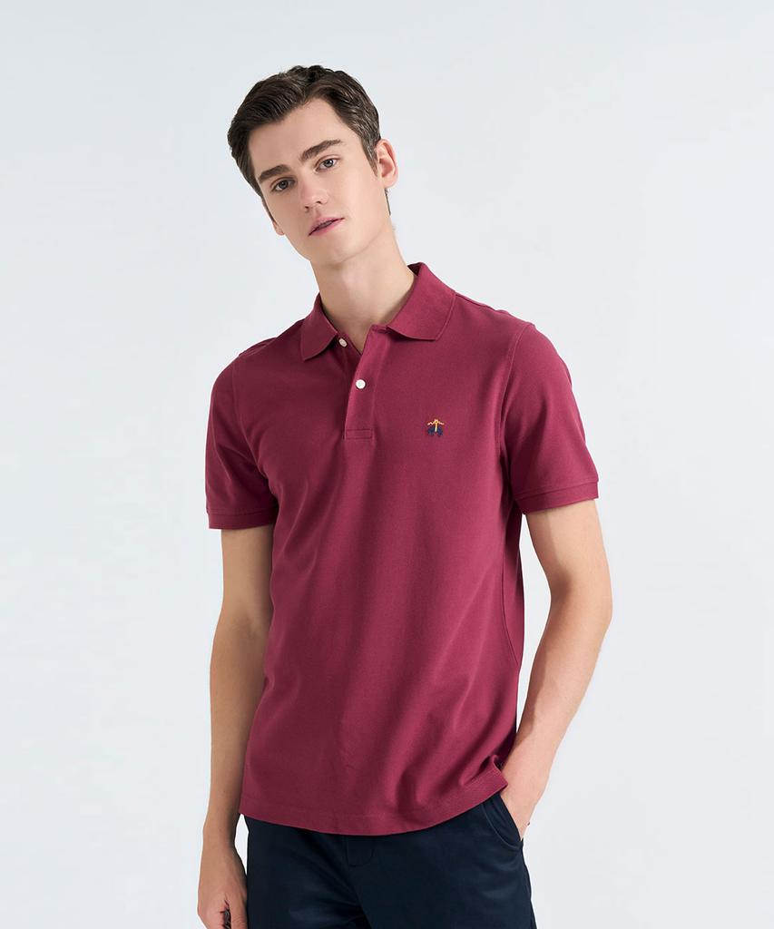 BROOKS BROTHERS Slim Fit Golden Fleece Polo Shirt (Red) (Bbntmm7716Dem)