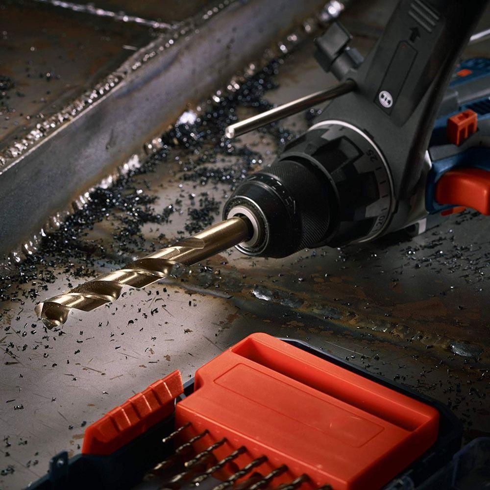 High Speed Steel Twist Drill Bit Cobalt Coated Metalworking Tool Hard Hole Opener Set  Woodworking