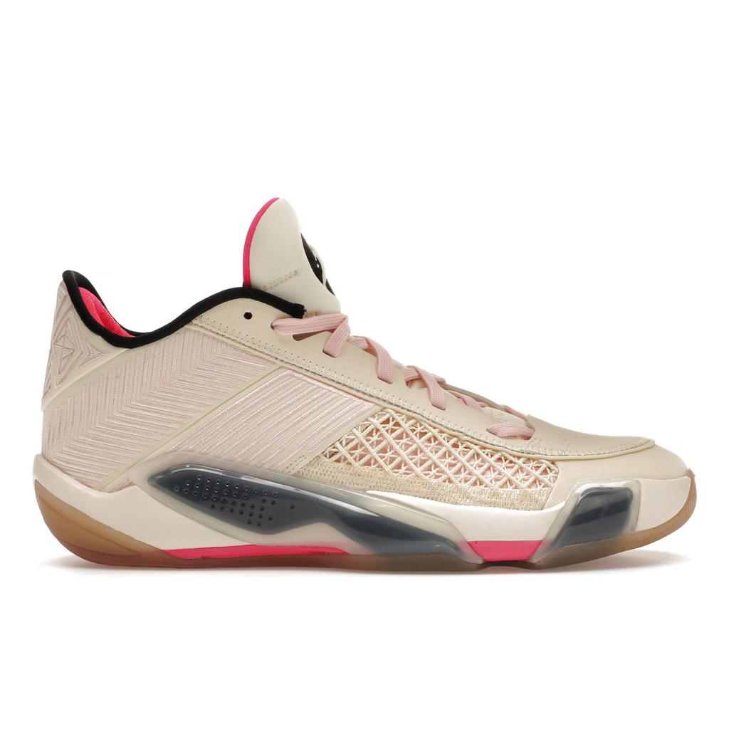 Air Jordan 38 Low Fresh Start Men Sneakers Cream Coconut-Milk Black FD2326-100