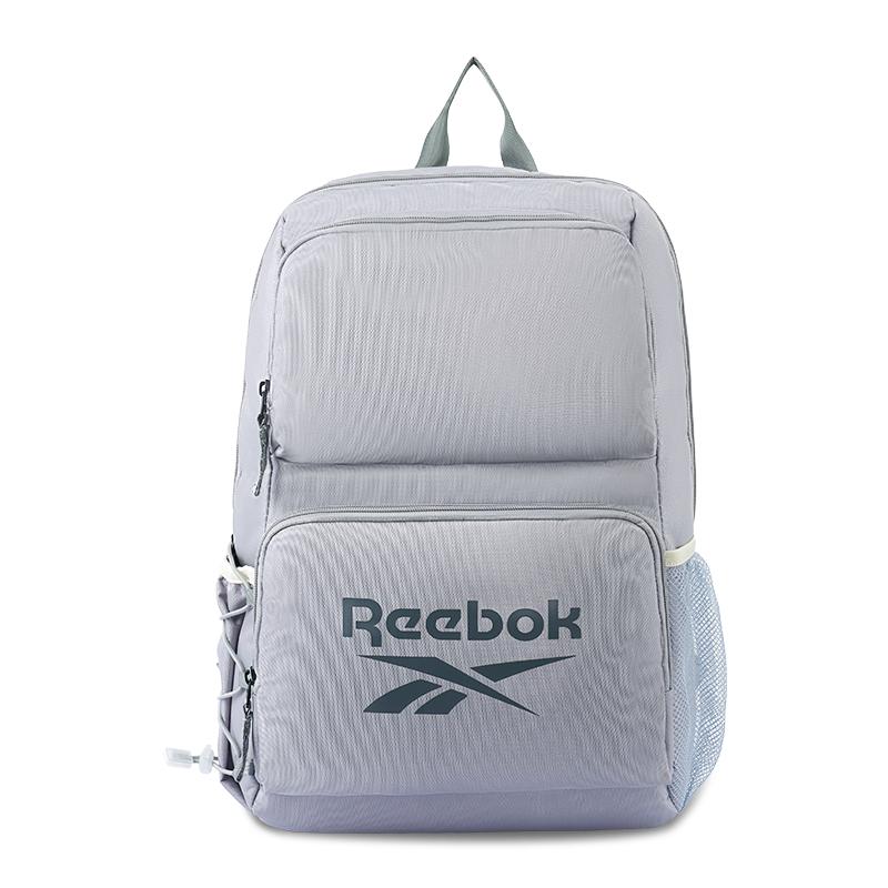 Reebok Fabric Computer Backpack Regular Unisex Light Gray/Navy Blue/Black/Light Pink/Ecru RB230014M