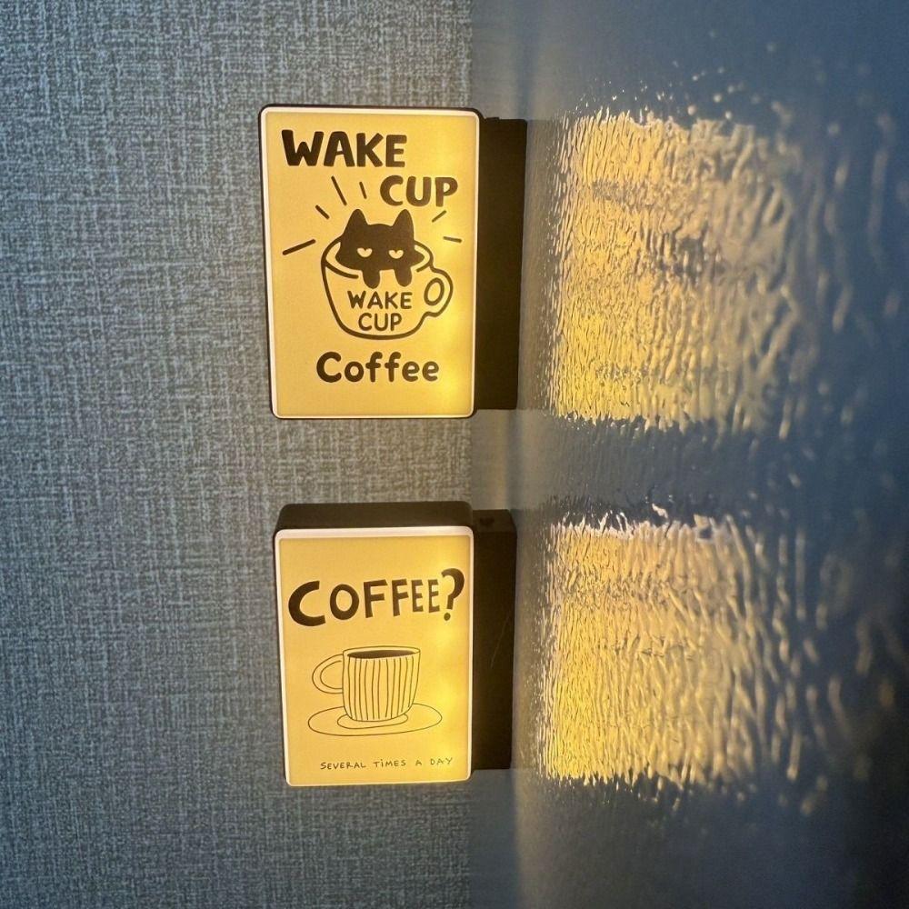 Retro Style Glowing Fridge Magnet Magnetic Mini Luminous Lightbox Gift