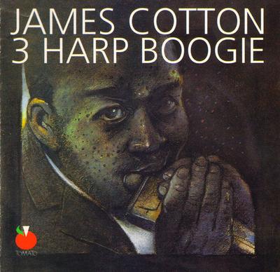 CD JAMES COTTON - 3 Harp Boogie R271662 Tomato 1993 UK Блюз Б/У