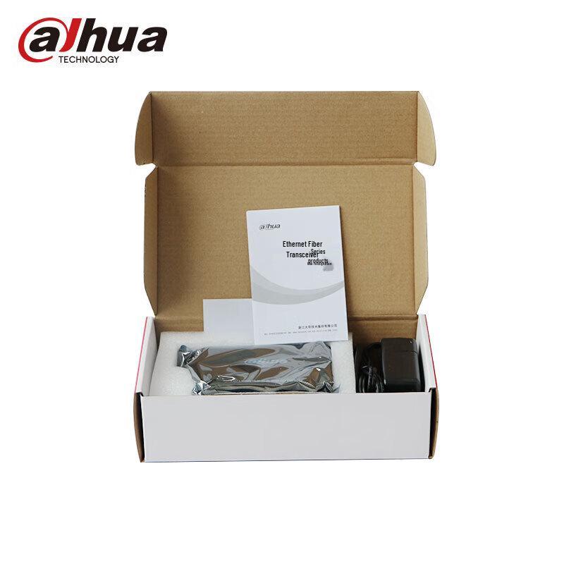 Пара одномодовых одноволоконных оптических трансиверов Dahua 100 Мбит/с, штекер CN (адаптер в комплекте)