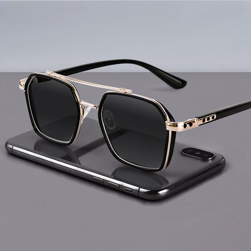 Модные поляризационные солнцезащитные очки для велоспорта, мужские очки для вождения, спортивные очки на открытом воздухе, рыбалка, походы, затемняющие очки