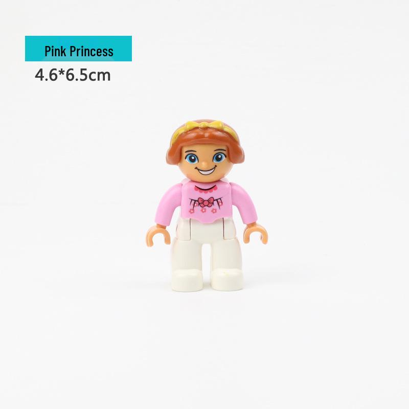 Совместимо с LEGO Duplo: Крупные блоки, Аксессуары, Фигурки, Минифигурки, Куклы, Персонажи и Профессиональные роли (например, Полиция)