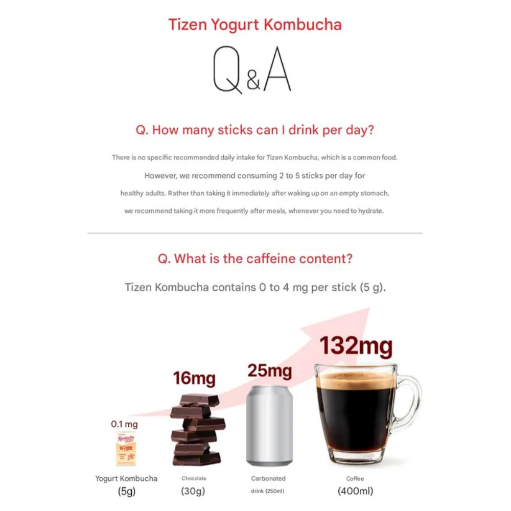 Teazen Kombucha Yogurt 150g (5g x 30 pieces)