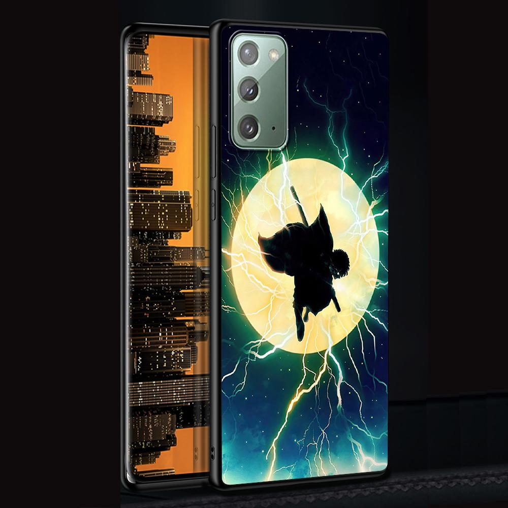 Чехол «Убийца демонов» для Samsung Galaxy Note 20 Ultra 10 Lite 9 8 A53 A52 A12 S22 S21 FE S20 Plus, черный силиконовый чехол для телефона в стиле аниме