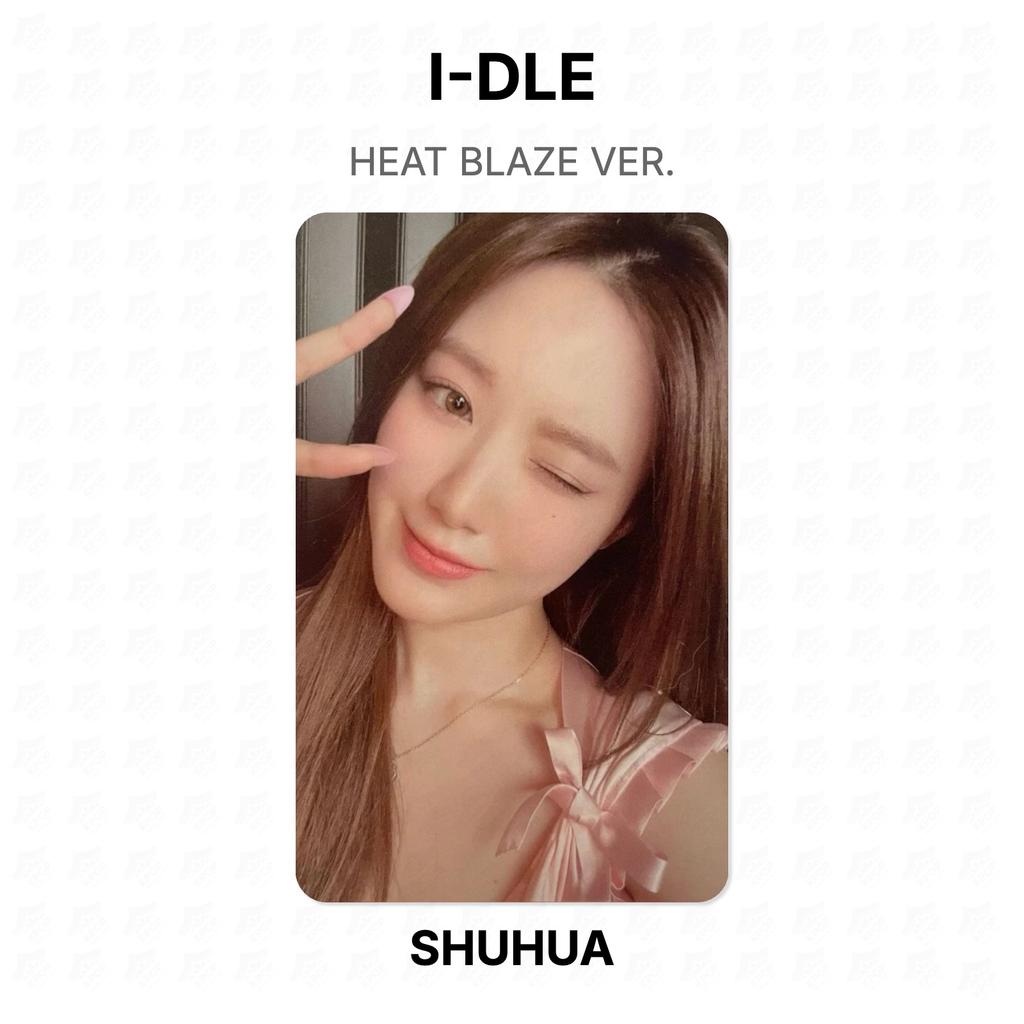 I-DLE HEAT BLAZE ВЕР. Официальная фотокарта