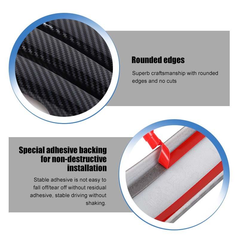 ABS Накладка-декорация на ручку двери Подходит для Mitsubishi PAJERO 2007-2021 Внешние аксессуары