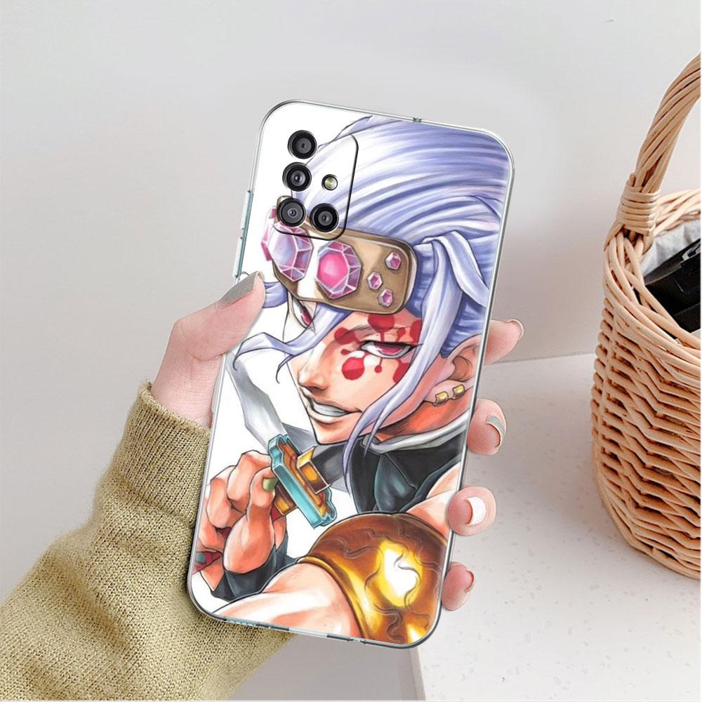 Прозрачный чехол Demon Slayer Anime для Samsung Galaxy A52 A12 A51 A32 A21s A71 A32 A22 50 A70 A31 A72 5G, чехол для телефона