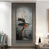Modern Poster Dancing Ballerina Elegant Canvas Painting Abstract Wall Art Pictures Print For Living Room Decorative Home Decor