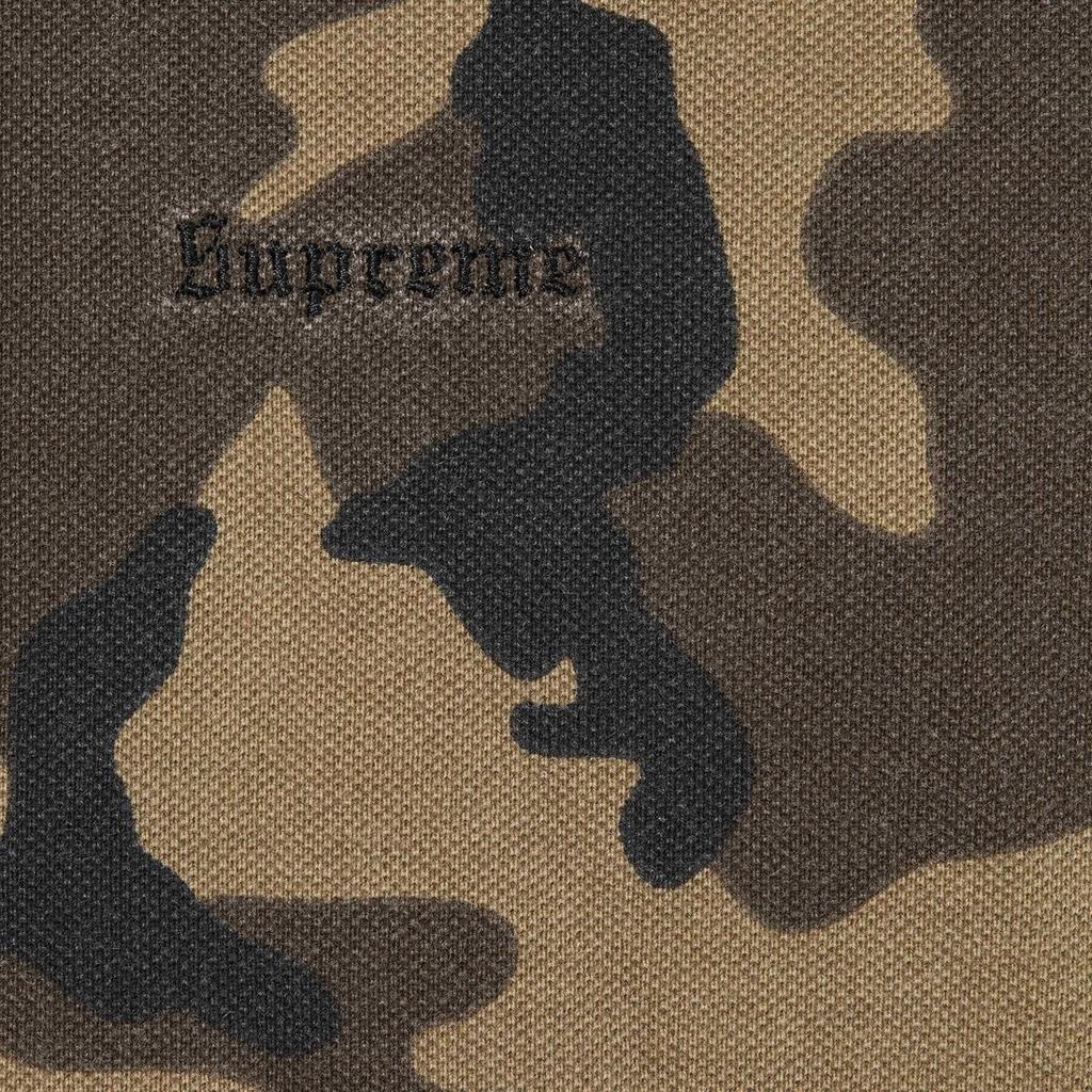 Supreme Washed Camo Polo Unisex SUP-SS25-156