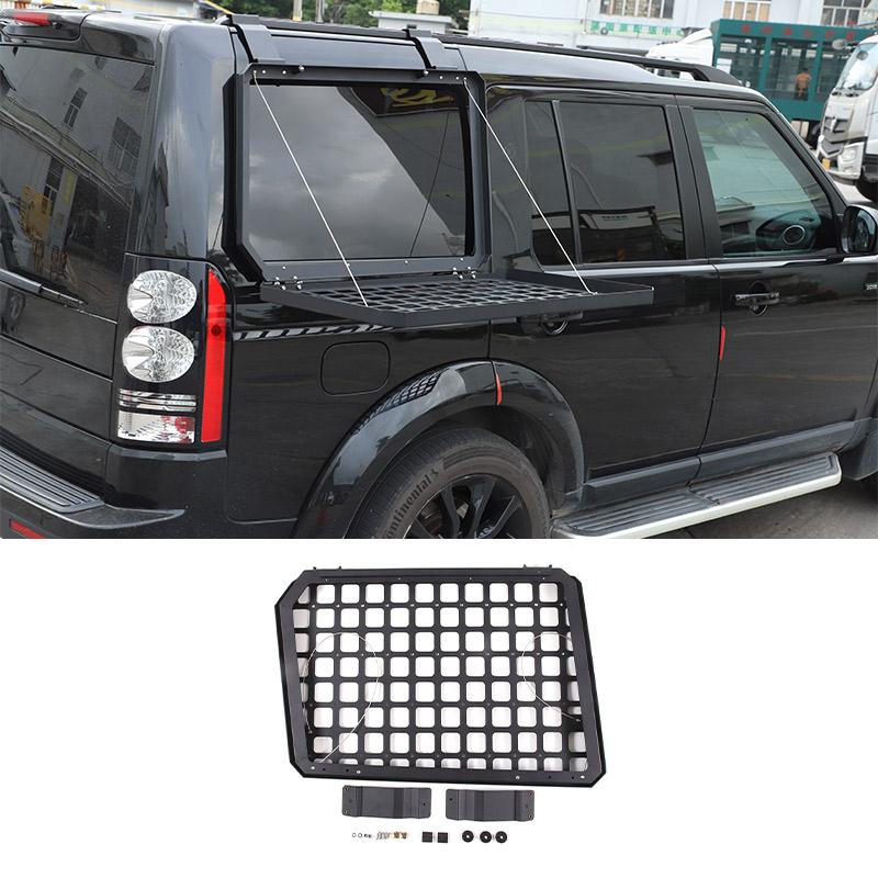 Для Land Rover Discovery 4 LR4 2010-1016 Автомобильная задняя оконная стеклянная броня Полка Стеллажи Складная рама Автомобильные аксессуары для экстерьера
