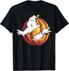 Ghostbusters Classic Logo Halloween Pumpkin Graphic T-Shirt TShirts Tops Tee