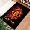 Manchester United F Custom Name Carpet Rug for Living Room Bedroom Home Sofa Decoration,Kids play Non-slip Floor Mat