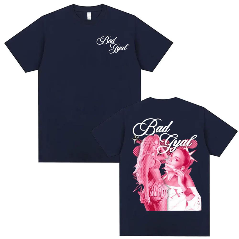 Bad Gyal Real Gyal Album Tour 2026 Graphic T Shirts Men Women Fashion Aesthetic Short Sleeve Tshirts Casual 100 Cotton T Shirt