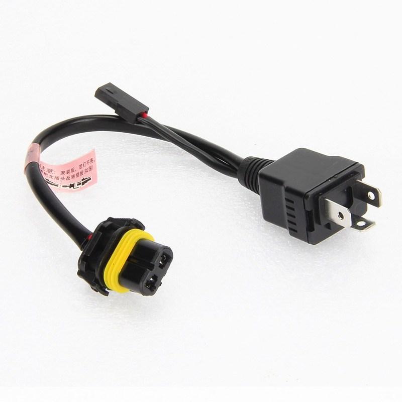 2 шт. H4 H/L жгут проводов реле для 12 В 35 Вт 55 Вт 9003 H4 Hi/Lo BiXenon HID контроллер проводки лампы