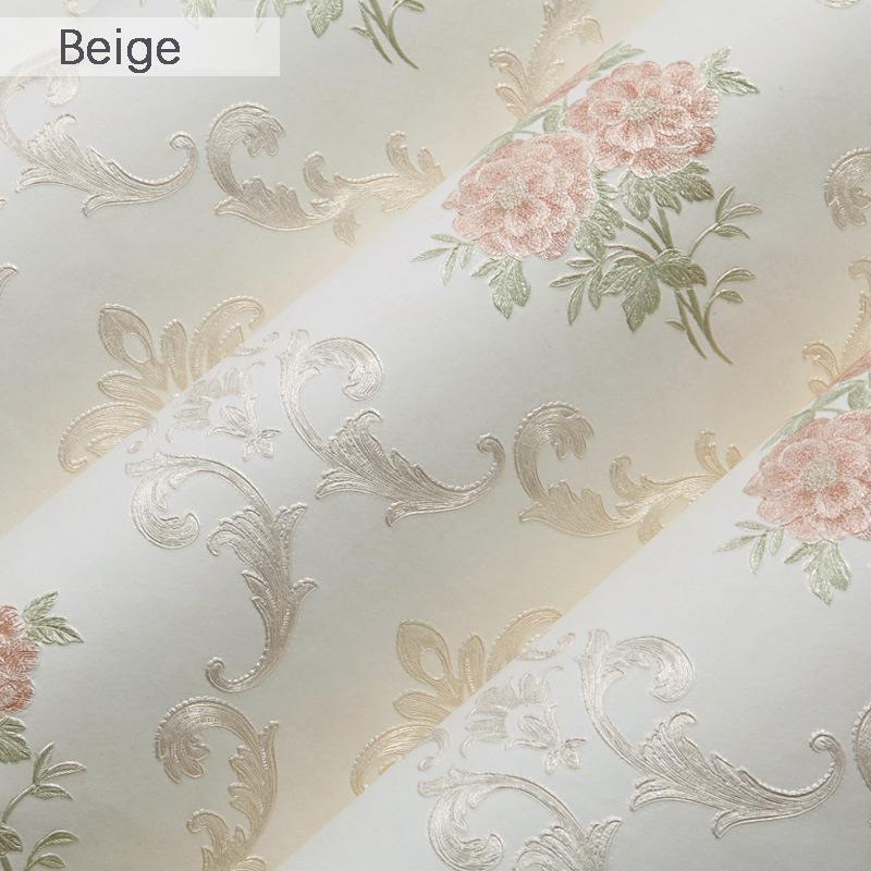 Самоклеящиеся 3D обои из нетканого материала в европейском стиле для спальни, дома, гостиной, ТВ-фона, для ремонта, наклейка на стену