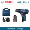 Bosch GSR120 Li Профессиональная электрическая дрель-отвертка Перезаряжаемая ручная беспроводная отвертка Без батареи / с одной батареей