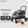 Versatile Pet Stroller for Multiple Cats and Dogs - Outdoor Use, Medium and Large Sizes
