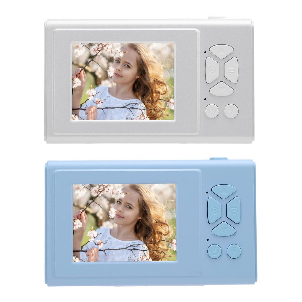 4K Digital Camera 48MP HD 16x Zoom WDR Stabilization Music Beauty Retro Compact Camera with Fill Lig